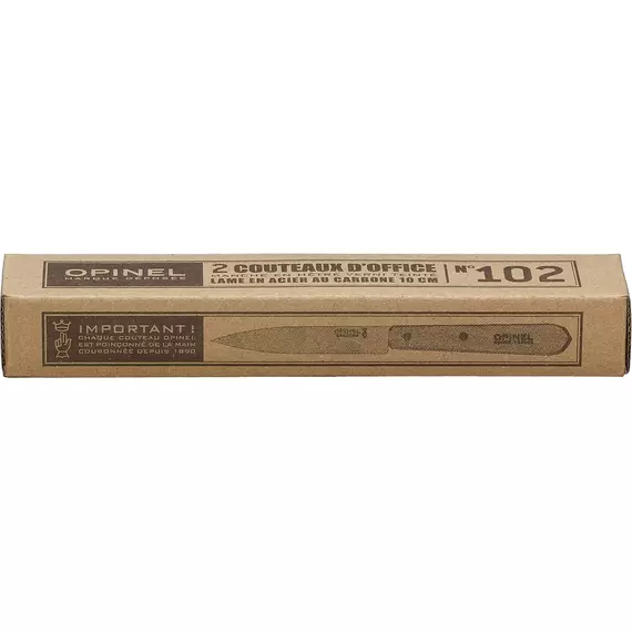 Набір ножів Opinel Office №102, carbon steel, ( 2 шт / уп), фото , изображение 3